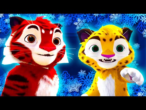 Capa de Leo e Tig - Outono na taiga (3 episódio) - Desenho Infantil ⭐  Desenhos Animados Para Crianças