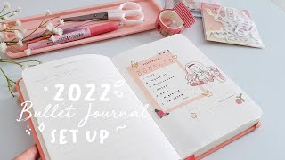 2022 Bullet Journal Set Up - Indonesia
