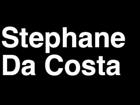 How to Pronounce Stephane De Costa Ottawa Senators NHL Hockey Player Runforthecube