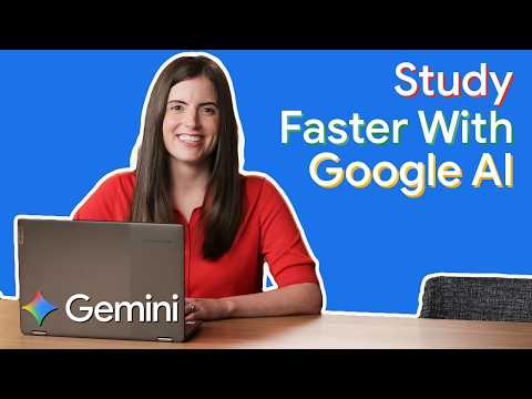 AI 助你學習！學生必看AI工具 | Google (Ways AI can help with your studies | AI for Students | Google)