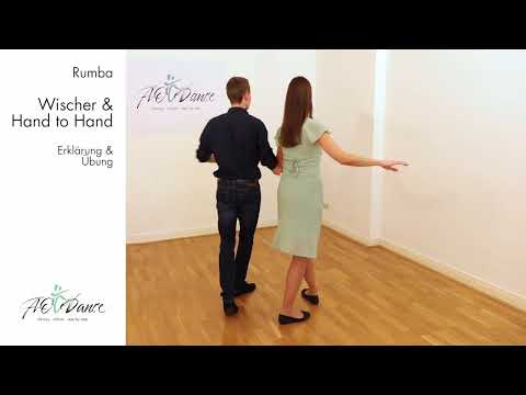 Rumba Basis Figur:  Wischer & hand to hand  - Erklärung im Detail & Führung ohne Musik