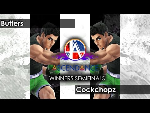 Smash 4: Butters (Little Mac) V  PBG | MNK | Cockchopz (Little Mac) - Ascendance 25 Tournament SSB4