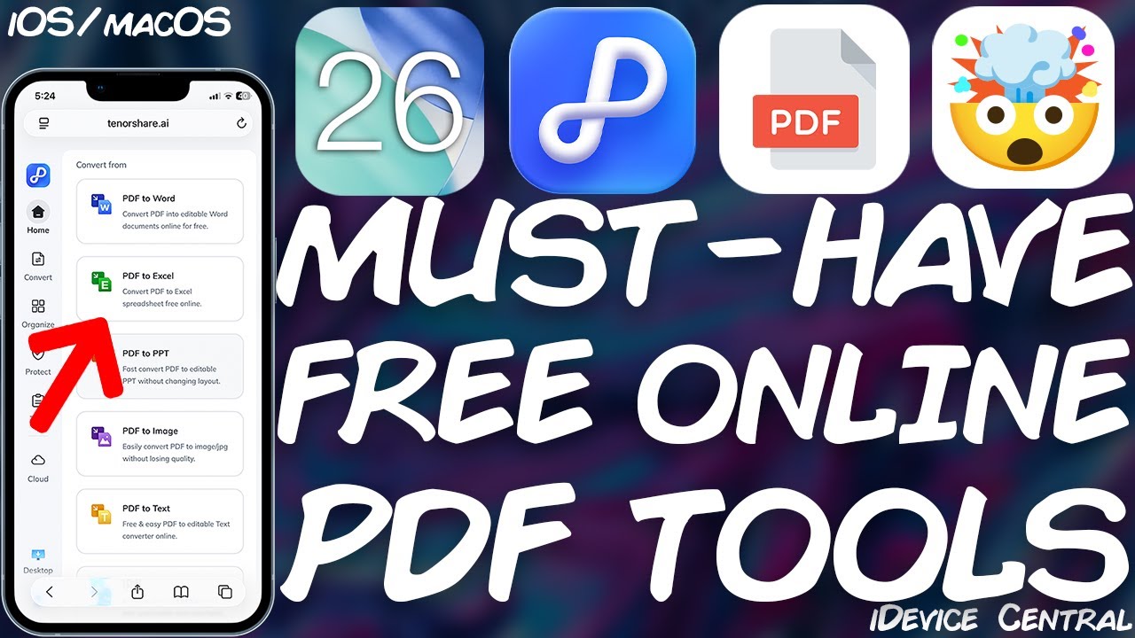Must-Have Productivity Apps: Top 3 FREE Online PDF Editors in 2025! | Smallpdf vs iLovePDF vs PDNob