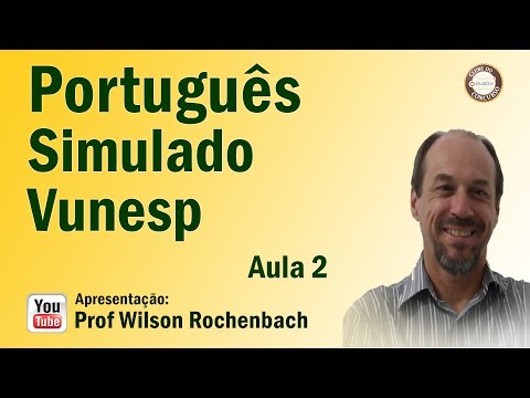 Simulado Vunesp - Aula 02