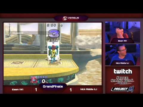 VS Weekly 5/28/14 - Grand Finals - Esam (Pikachu/Samus) vs Nick Riddle (Bowser/Link) - Project M