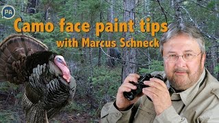 Turkey hunting tips: how to apply camo face paint