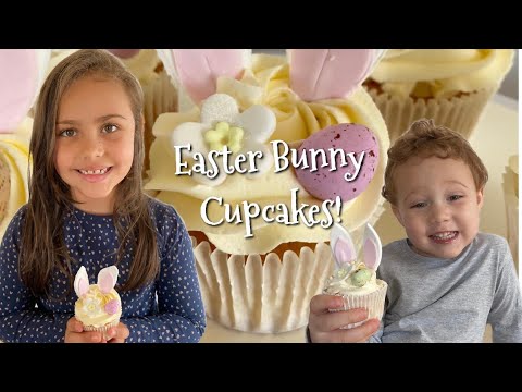 EASTER BUNNY CUPCAKES RECIPE | Easy Easter Cupcakes Ideas | Irish Baker Abroad ☘️