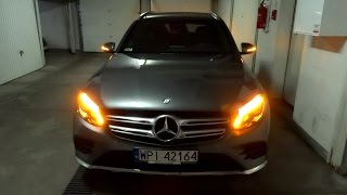 2016 Mercedes-Benz GLC AMG 4Matic Led Lights ILS leds Presentation Ambient Lighting