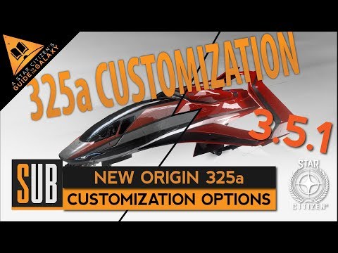 New Origin 325a | Customization Options | Star Citizen 3.5.1
