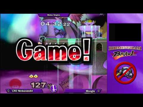 Birmingham Brawl 6 Melee Singles - CR2|NinKenDo64 (Mario) vs. Moogle (Sheik)