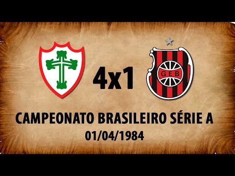 Portuguesa 4x1 G.E.Brasil - Campeonato Brasileiro 1984