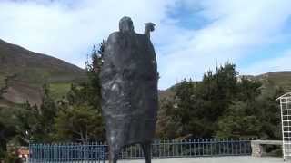 La Loca Luz Caraballo Leyenda Venezolana. Monumento en Apartaderos,Estado Merida,Venezuela