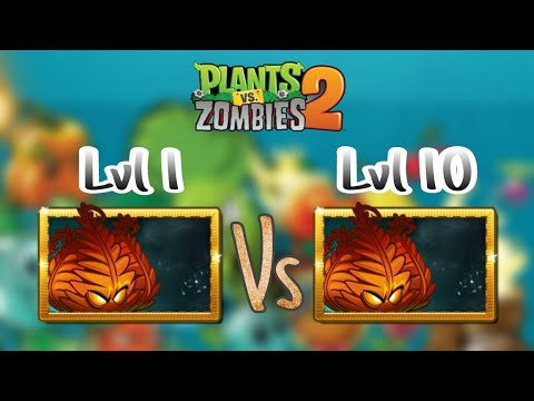 PvZ2 - Max Level Inferno Vs Level 1 Inferno Against Egyptian Zombies
