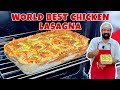 Classic Chicken Lasagna - Lasagna With White Sauce - 10 Minutes Lasagna Recipe in Oven - BaBa Food