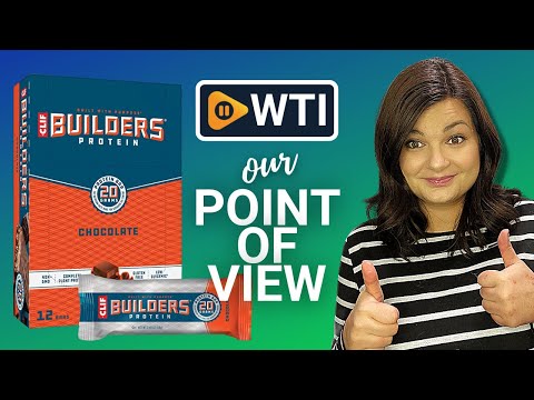 CLIF BUILDERS Protein Bars - WTI product video review
