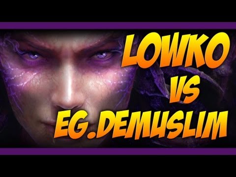 Heart of the Swarm Beta - Lowko vs DeMusliM - HotS Zerg versus Terran