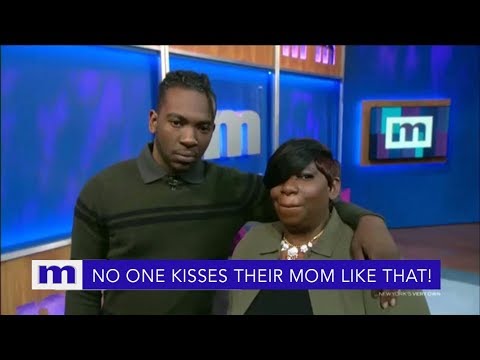 No one kisses their mom like that! | The Maury Show