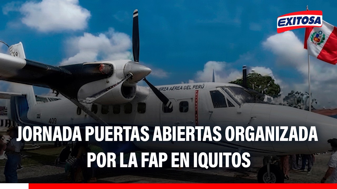 🔴🔵 FAP realizó jornada puertas abiertas en Iquitos para el disfrute de miles de familias