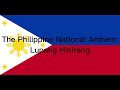 Lupang Hinirang: The Philippine National Anthem WITH LYRICS