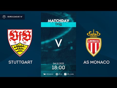 AFL21. Euroleague A. Semifinal. Stuttgart - AS Monaco. Полный матч