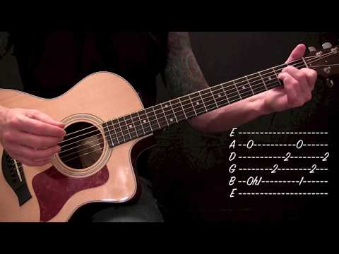 Alice in Chains - Down in a Hole (Acoustic Guitar Lesson)