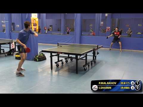 Павел МАЛАХОВ - Илья ШАМИН Клуб АртТТ #tabletennis #настольныйтеннис