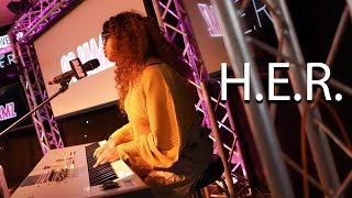 H.E.R. Performs &quot;Focus&quot; Live at 99 Jamz