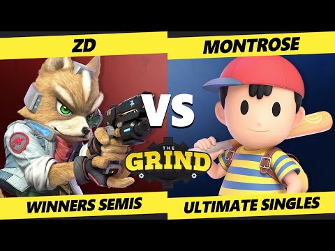 The Grind 175 Winners Semis - ZD (Fox, Wolf) Vs. Montrose (Ness) Smash Ultimate - SSBU