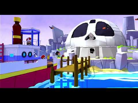 (10) Paper Mario: The Origami King 100% Walkthrough | The Great Sea