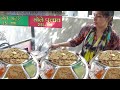 Famous Indian Lady Preparing Tasty Parathas Delhi Food Hub Nagpur Street Food