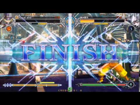 BBCF 2/18/2016 Athena Nipponbashi - Esuke (CR) VS Oka (HK) FT5