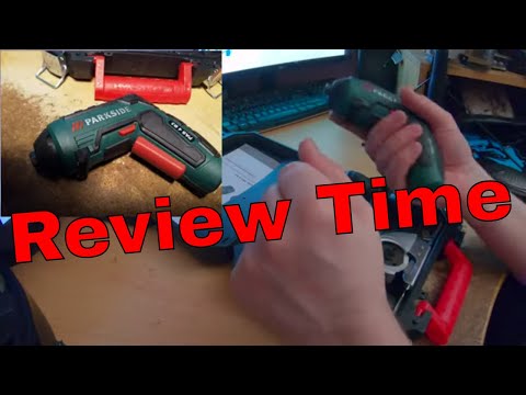 Review (Lidl) Parkside Cordless Screwdriver
