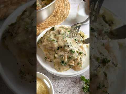 One pot creamy pork medallions…🔥 #Recipe in comments below! #Ad #UtahPork #USApork