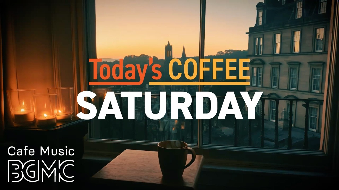 Cafe Music LIVE | Today's COFFEE SATURDAY: Autumn Window Cafe Jazz ☕ Jazz Piano for Study