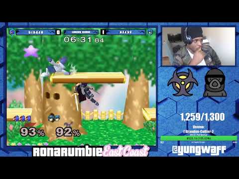 Rona Rumble: East Coast 3 | Loser's Semis | Ginger (Falco) vs Reeve (Marth)