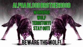 beware the wolf Alpha blood brotherhood meme video...