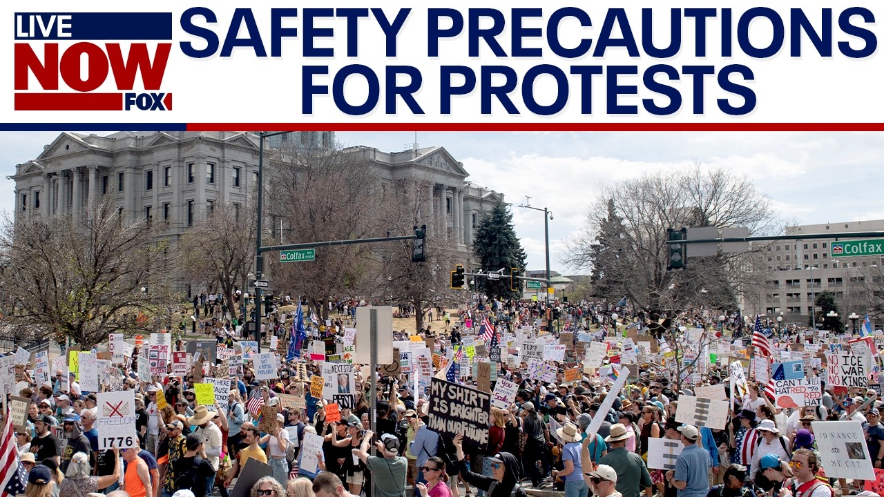 Safety measures taken during ‘No Kings’ rallies nationwide