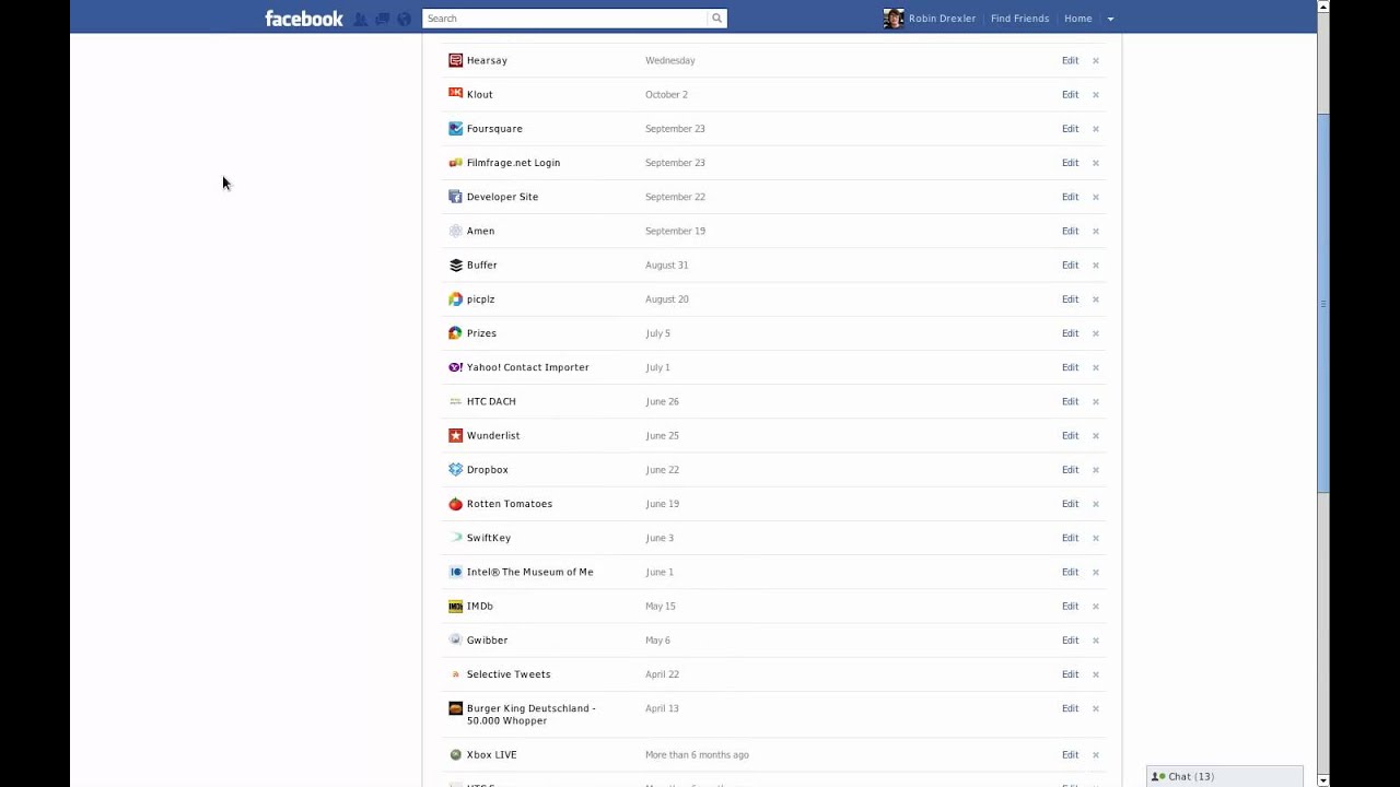 Facebook TopScroller