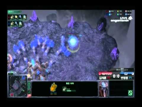 SPL [8.20] jaehoon (8th) vs bong (CJ) 2nd half - 1set / WCS Cloud Kingdom LE