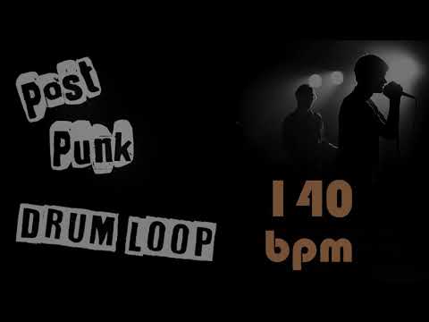 Post Punk Drum Loop 140 bpm