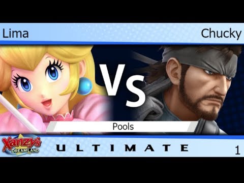 XDL 1 - Lima (Peach) vs Chucky (Snake) Pools - SSBU