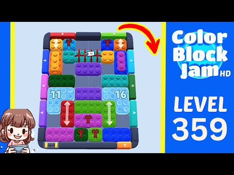 Color Block Jam Level 359 Solution Walkthrough