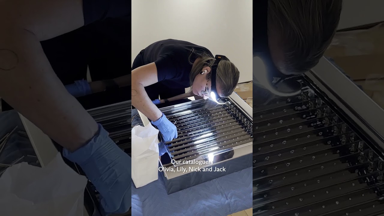 Watch Christie's specialists install the Contemporary New York exhibition