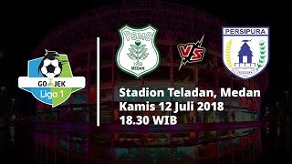 Live Streaming Indosiar dan Vidio.com PSMS vs Persipura Pukul 18.30 WIB