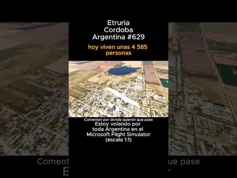 Etruria, Cordoba desde el Microsoft Flight Simulator #etruria #cordoba #msfs #joaha45