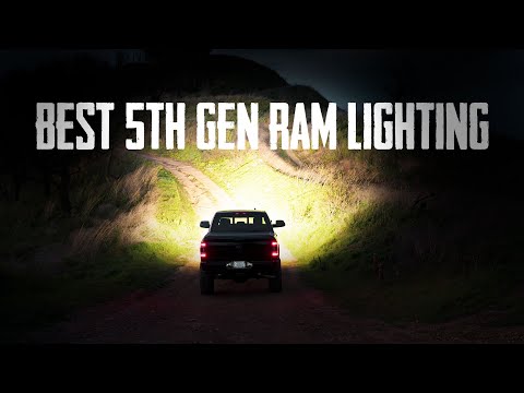 Best LED lights for 2019+ Ram Trucks- Over 50k Lumens!