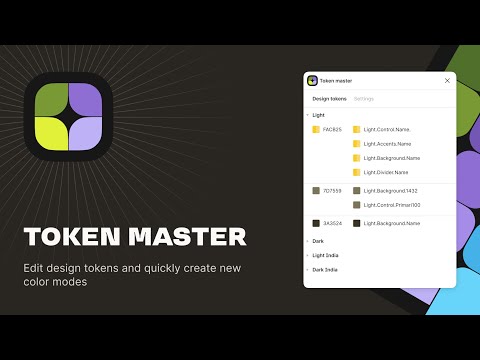 Token Master Plugin for Figma | Parimatch Tech