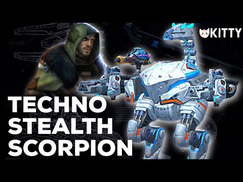Legendary pilot Ash Skarsgard Techno Scorpion | 5ways to use the Scorpion | War Robots Gameplay