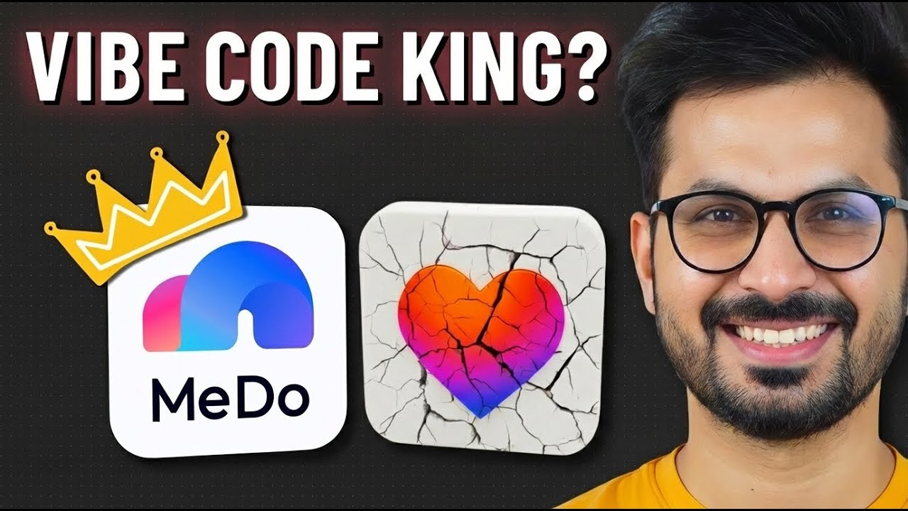 Best AI App Builder? MeDo Builds Frontend, Backend & Payments Automatically - VIBE CODING KING?