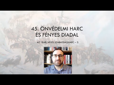 1848/49-es szabadságharc 2/3 - Önvédelmi harc és fényes diadal - Száray 10. - 45 -animált powerpoint